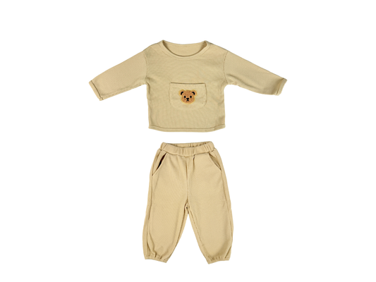 Knitted Baby Bear Tracksuit